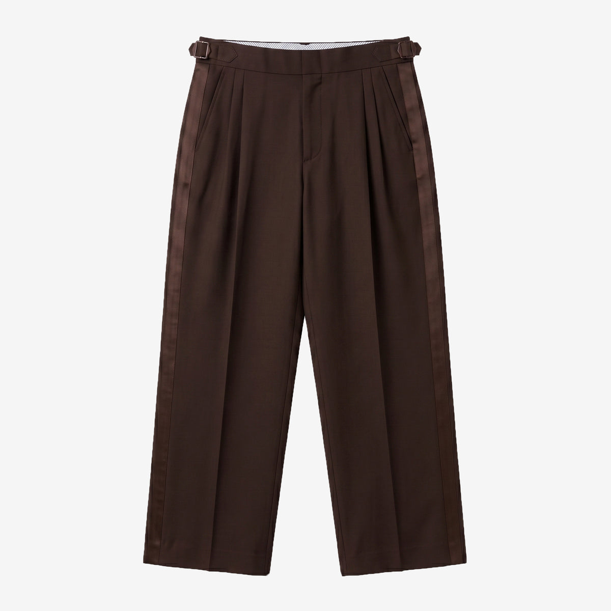 High Waisted Wide Leg Tuxedo Pant