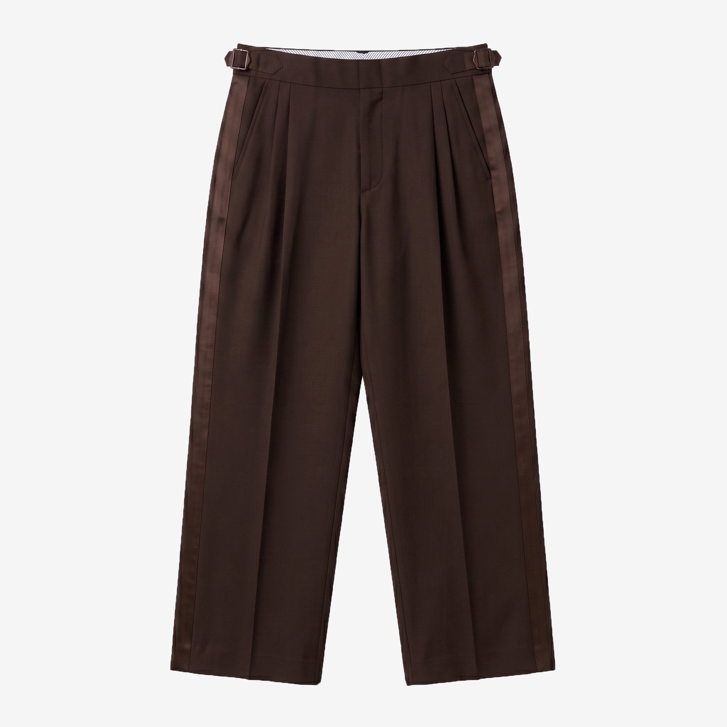 High Waisted Wide Leg Tuxedo Pant