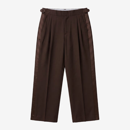 High Waisted Wide Leg Tuxedo Pant