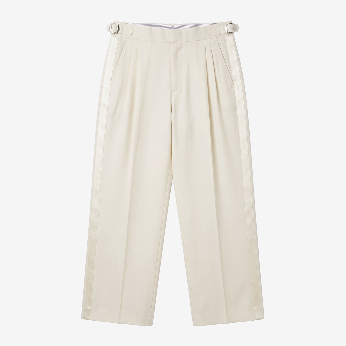 High Waisted Wide Leg Tuxedo Pant