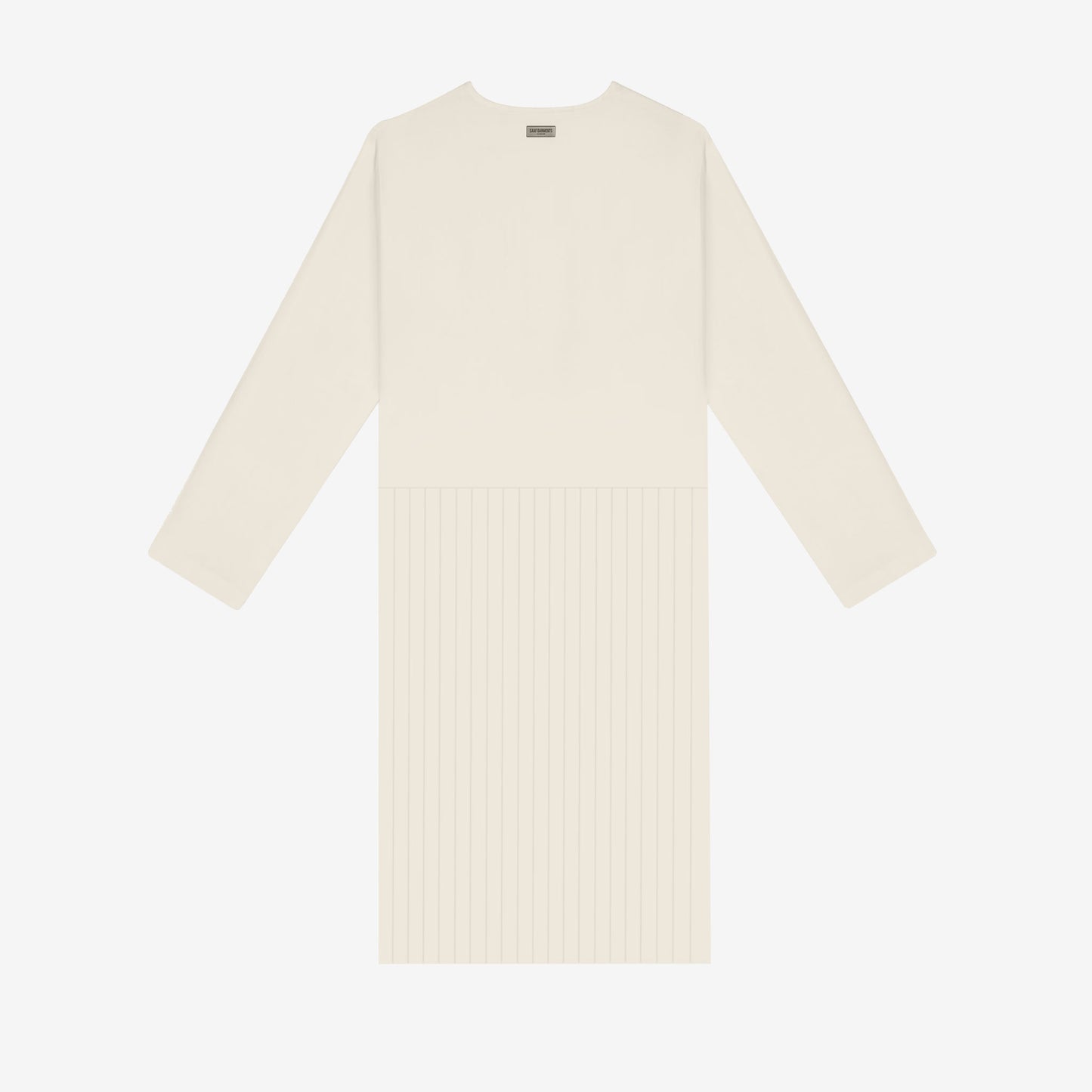 Pleated Crewneck Kurta