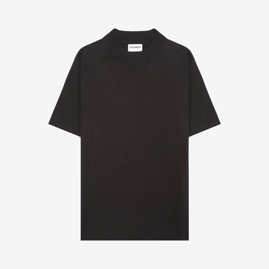 Knit Mockneck Tee