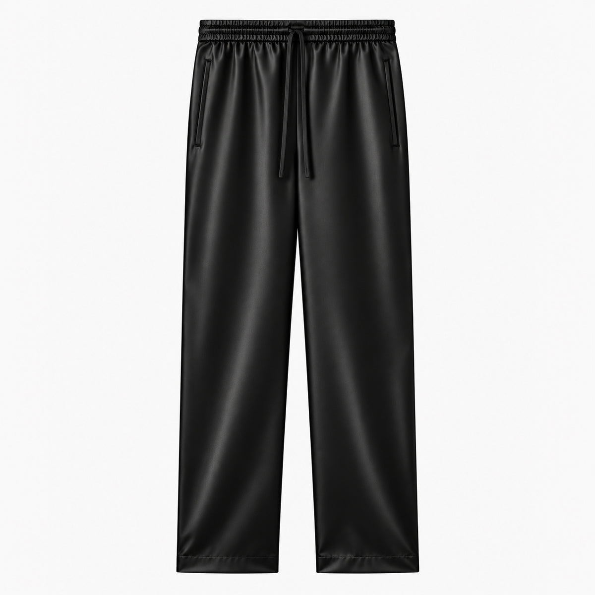 Satin Elastic Waist Pant