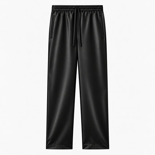 Satin Elastic Waist Pant